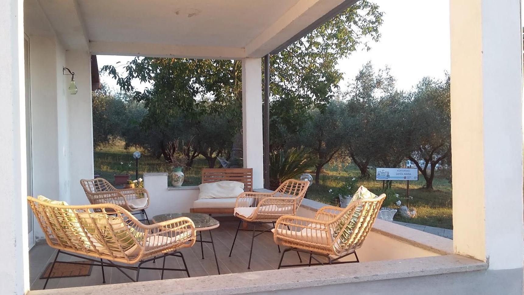 Agriturismo Santa Maria 马尔塔 外观 照片